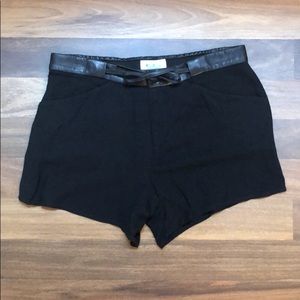 Helmut Lang black shorts